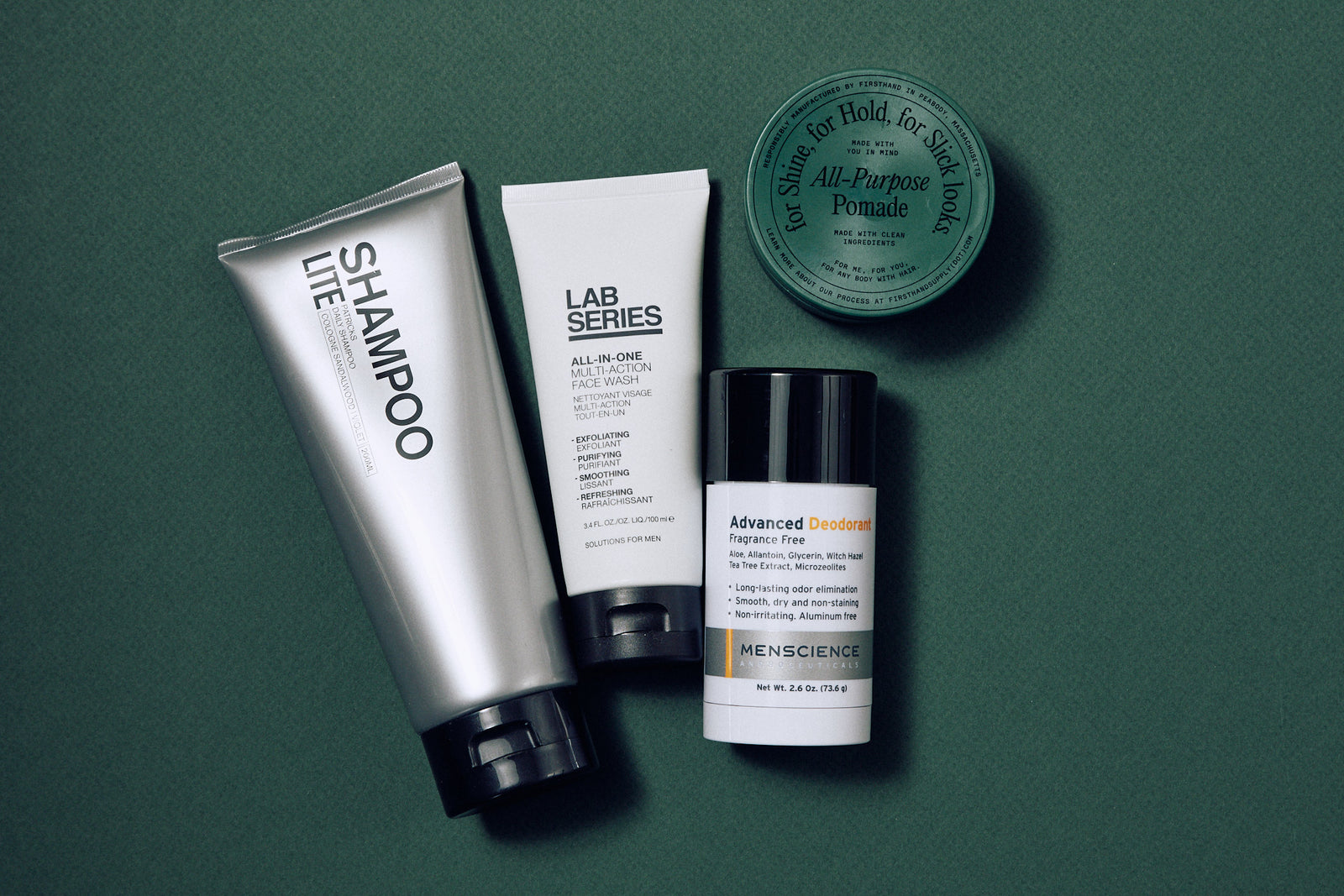 Lite Shampoo Firsthand All Purpose Pomade MenScience deodorant