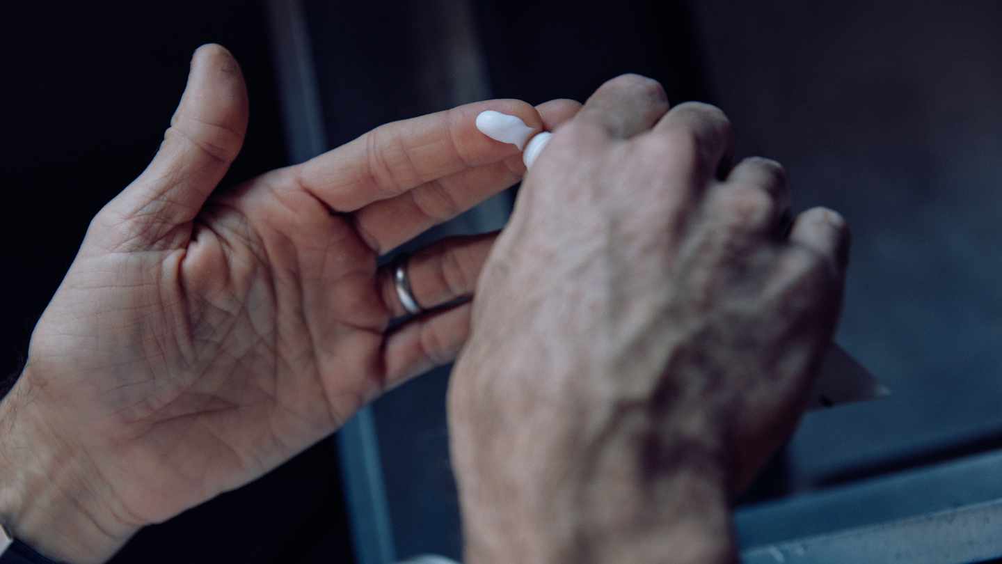 skincare hands