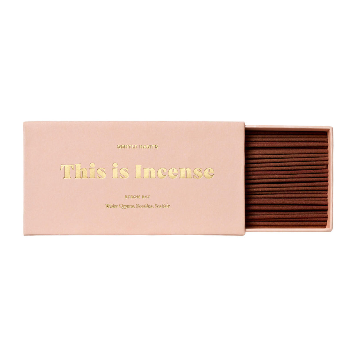 Gentle Habits This is Incense Byron Bay, 60pcs Incense