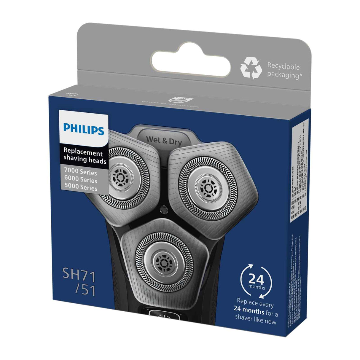 Philips Shaver Series 5000 & 7000 Replacement Shaving Heads Electric Razor Accessories