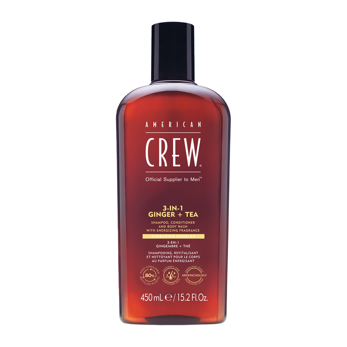 American Crew 3-in-1 Ginger & Tea, 450ml Body Wash
