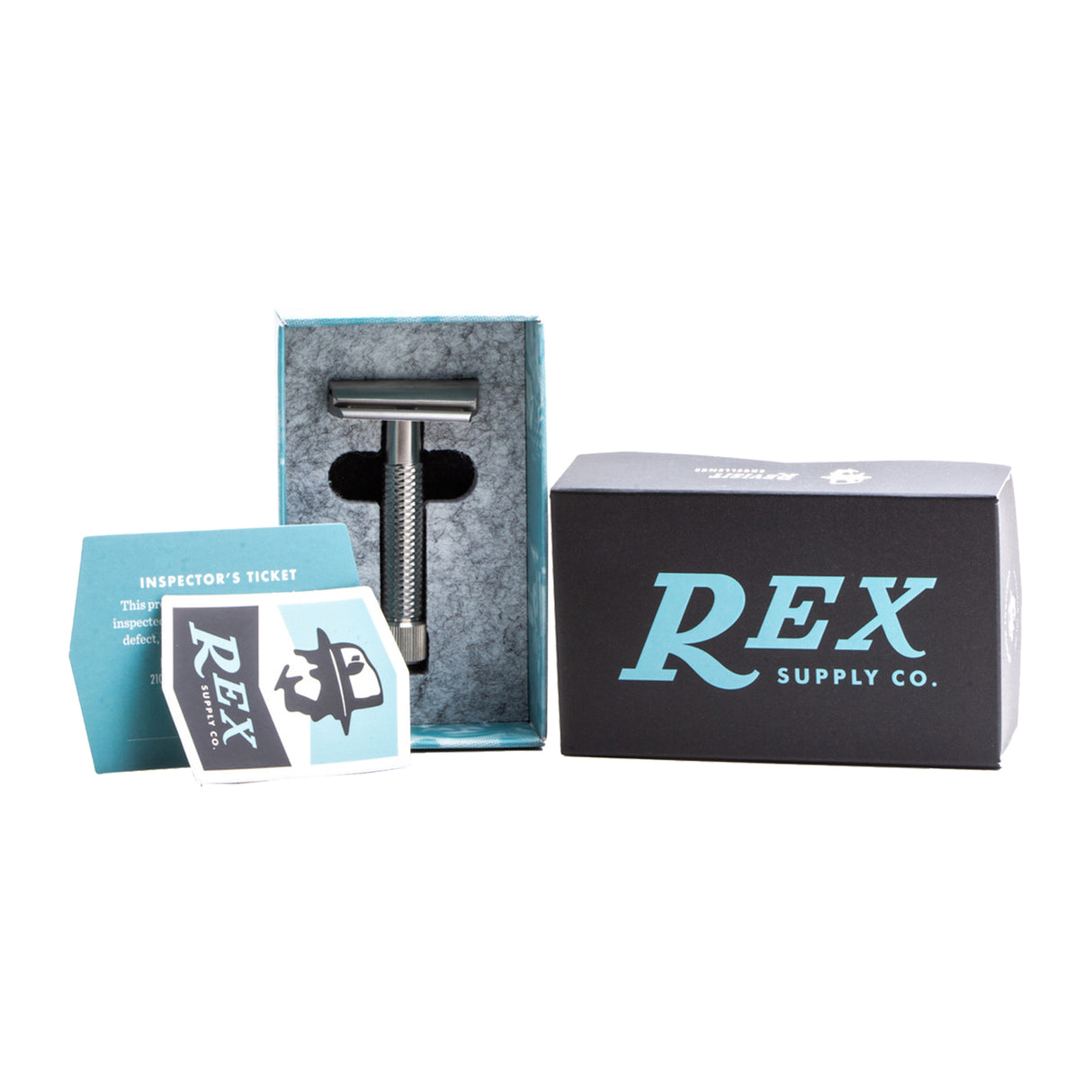 REX Sentry Slant Safety Razor Razors & Razor Blades