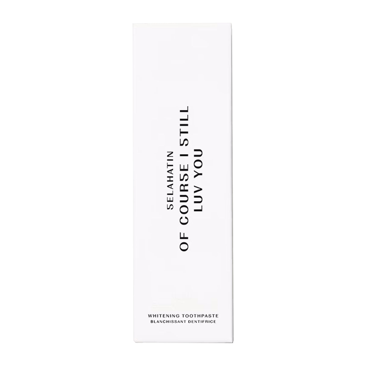 Selahatin Of Course I Still Luv You Whitening Toothpaste, 65ml Toothpaste