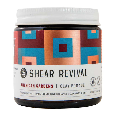Shear Revival American Gardens Clay Pomade 96g Hair Styling Products