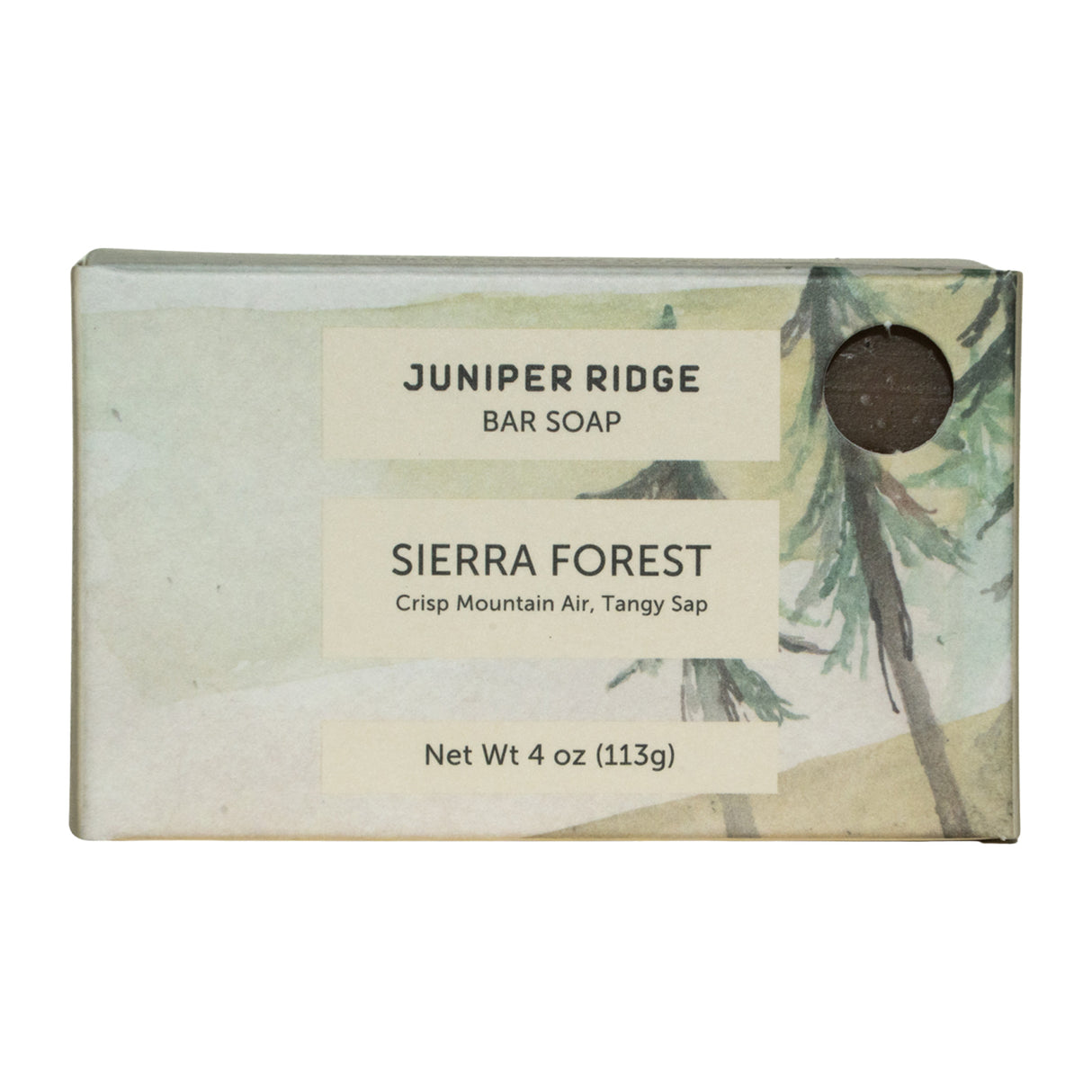 Juniper Ridge Sierra Forest Soap, 113g Bar Soap