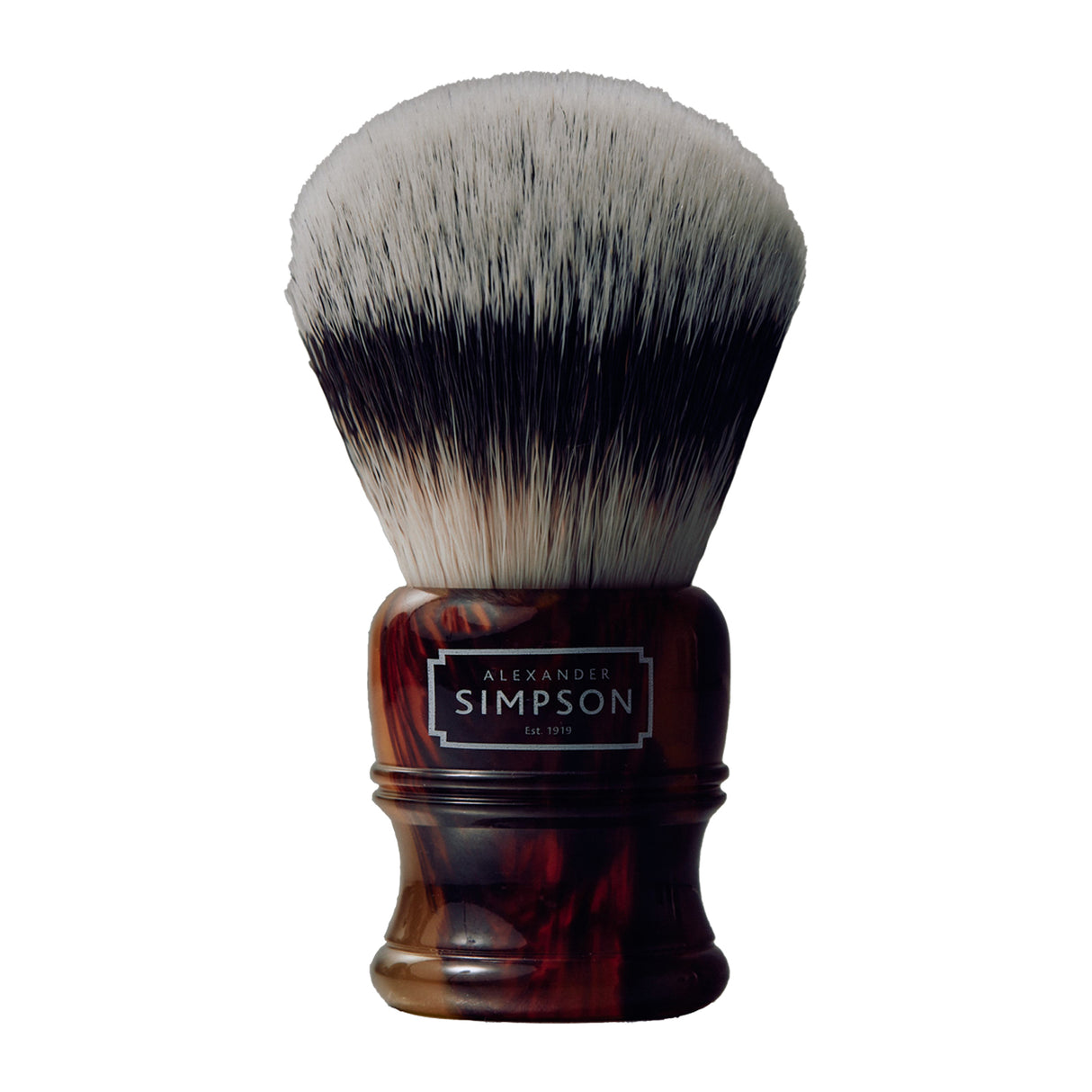 Simpsons Trafalgar T1 Synthetic Shaving Brush Tortoiseshell Shaving Brushes