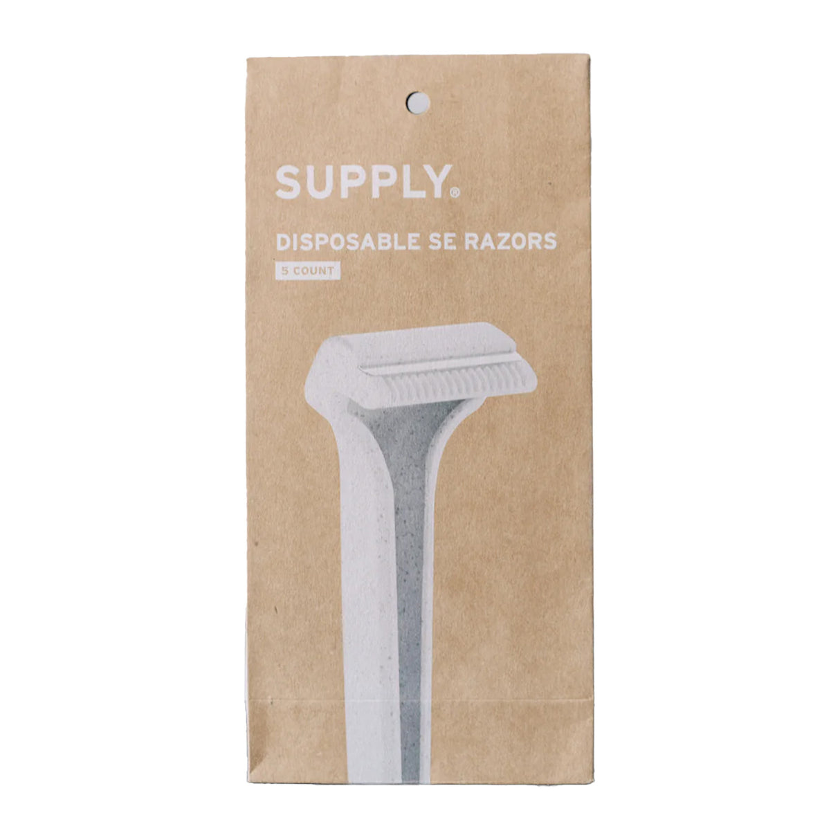 Supply The Single Edge Disposable SE Razor (5 Pack) Razors & Razor Blades