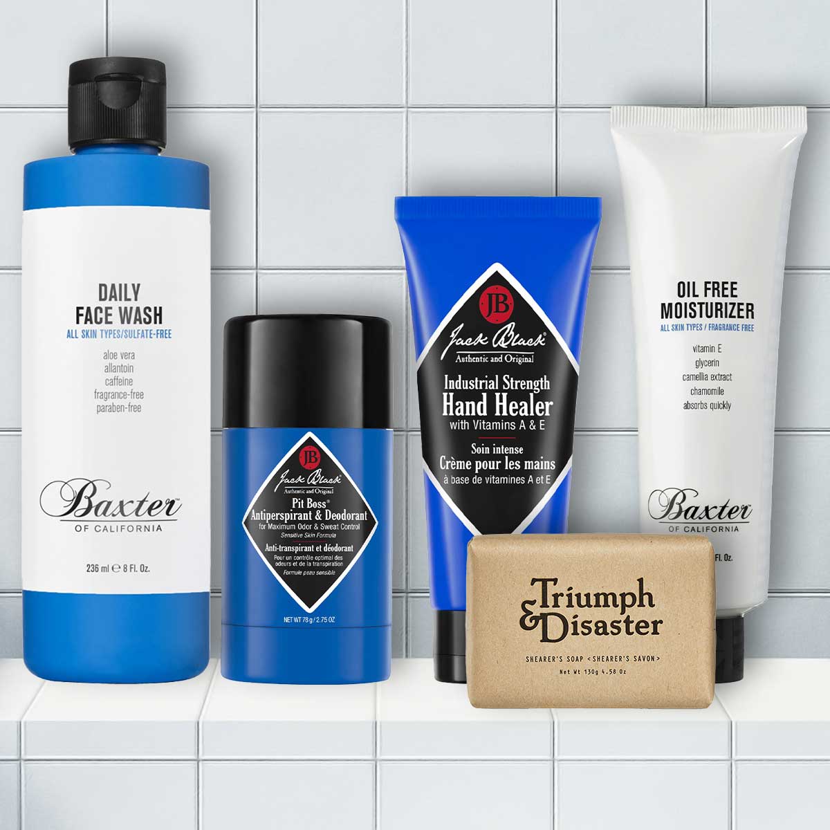 The Handy Man: Tradesman Grooming Kit Facial Cleansers