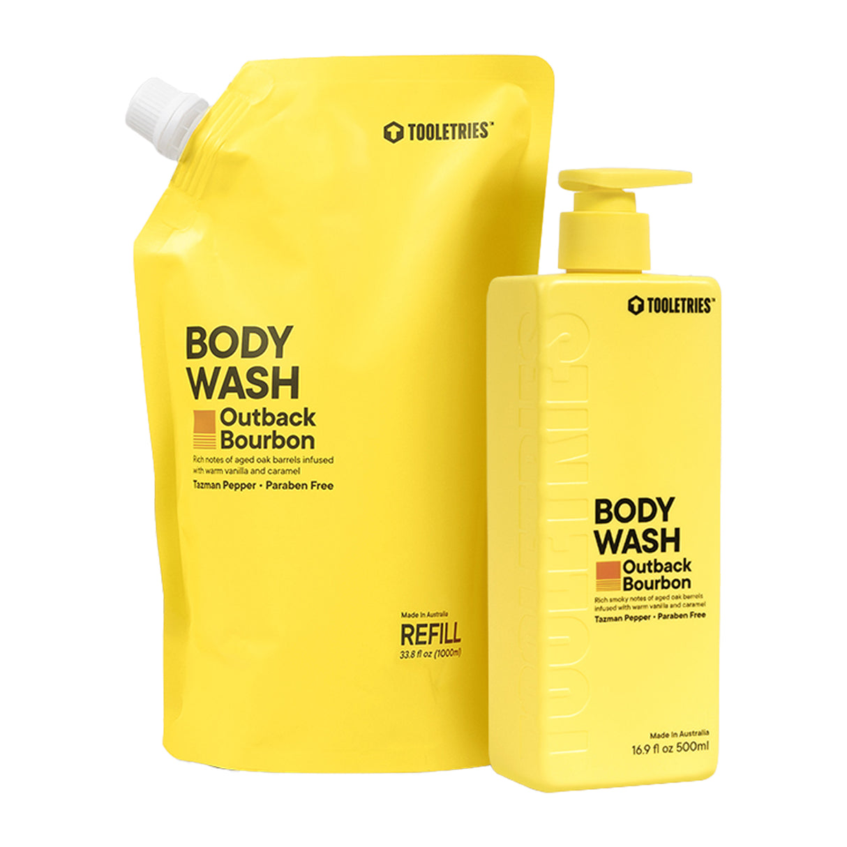 Tooletries Body Wash Outback Bourbon Body Wash