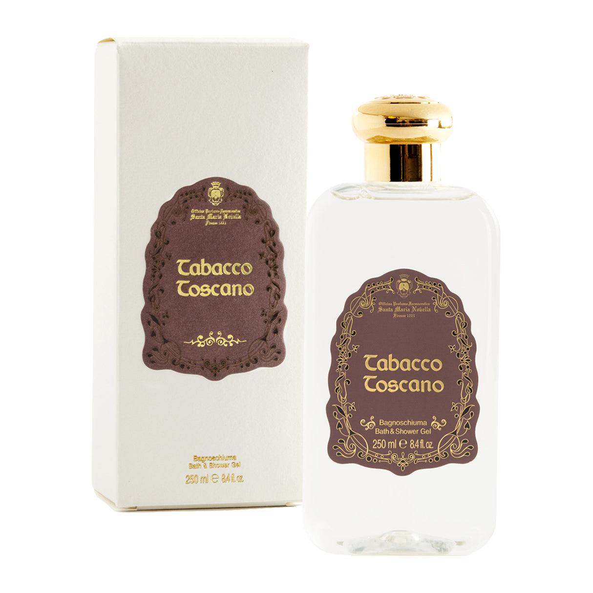 Santa Maria Novella Tabacco Toscano Bath & Shower Gel, 250ml Body Wash