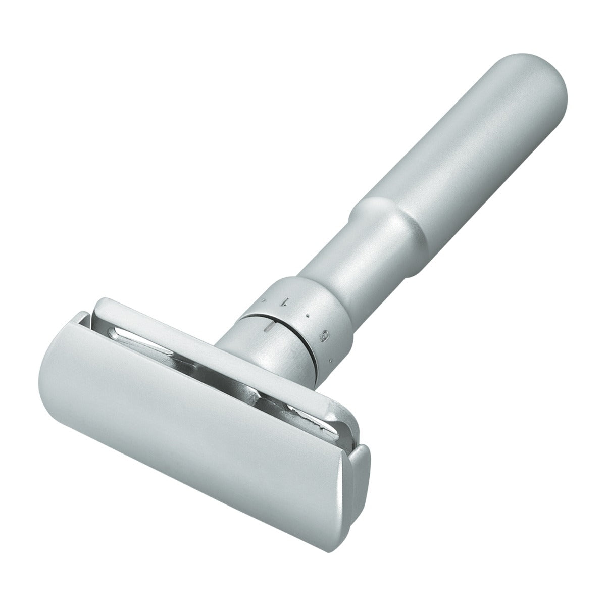 Merkur Futur 700 Adjustable Safety Razor Matte Chrome Razors & Razor Blades
