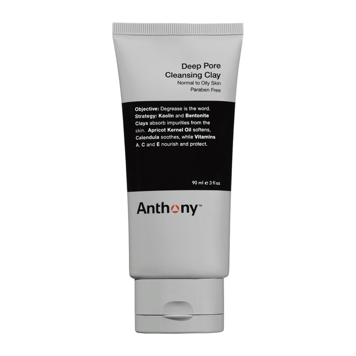 Anthony Deep Pore Cleansing Clay, 90g Facial Cleansers