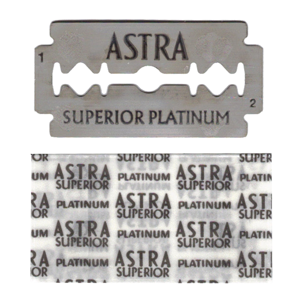 Astra Superior Platinum Double Edge Blades (100) Razors & Razor Blades