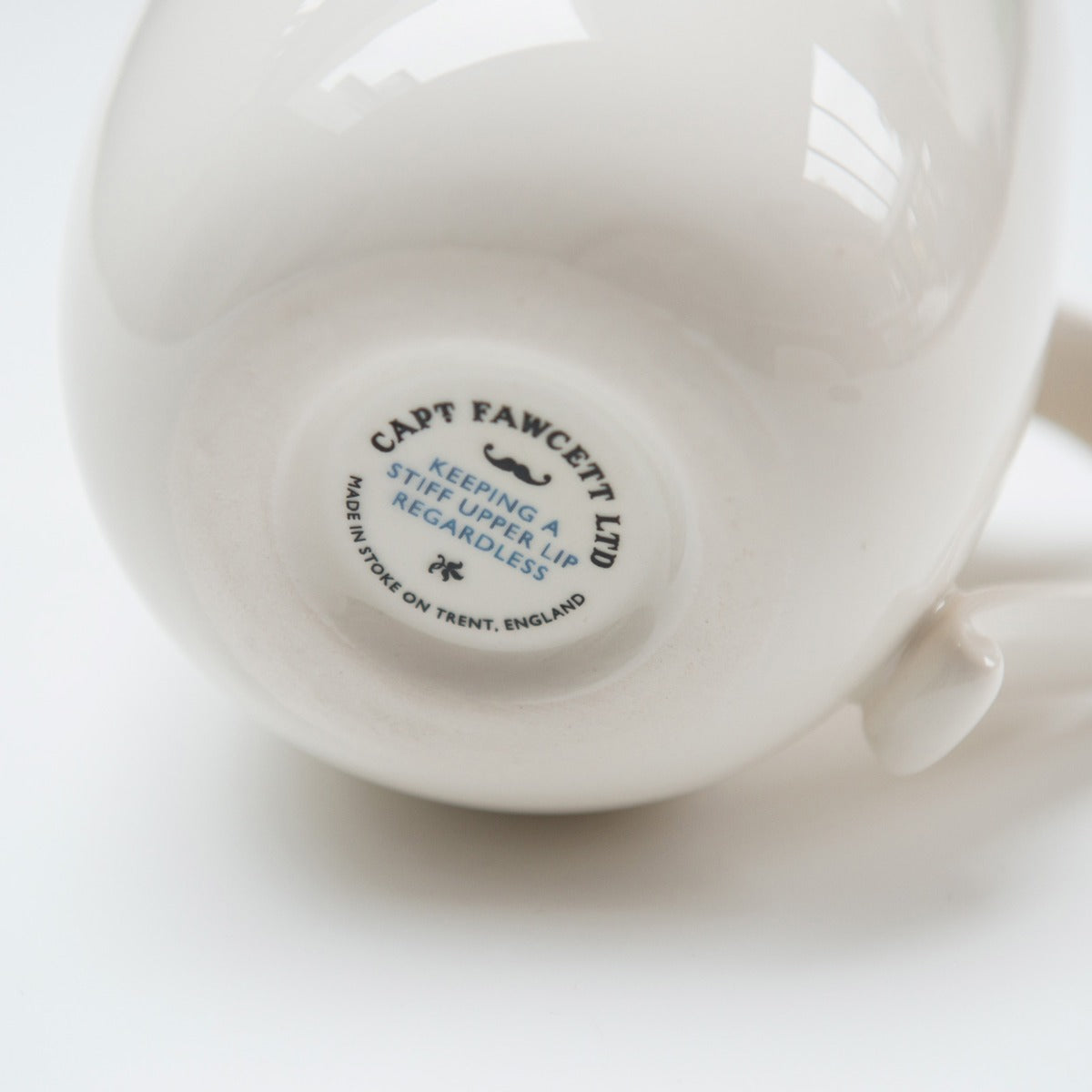 Captain Fawcett's Moustache Guard Cup (Right Handed) Mugs