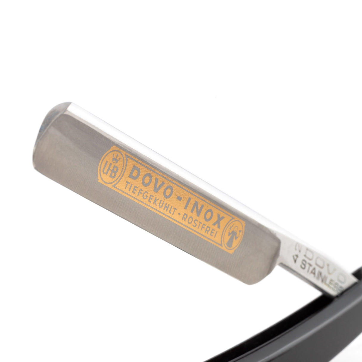 DOVO Solingen Straight Razor: Ebony Inox 5/8" Razors & Razor Blades