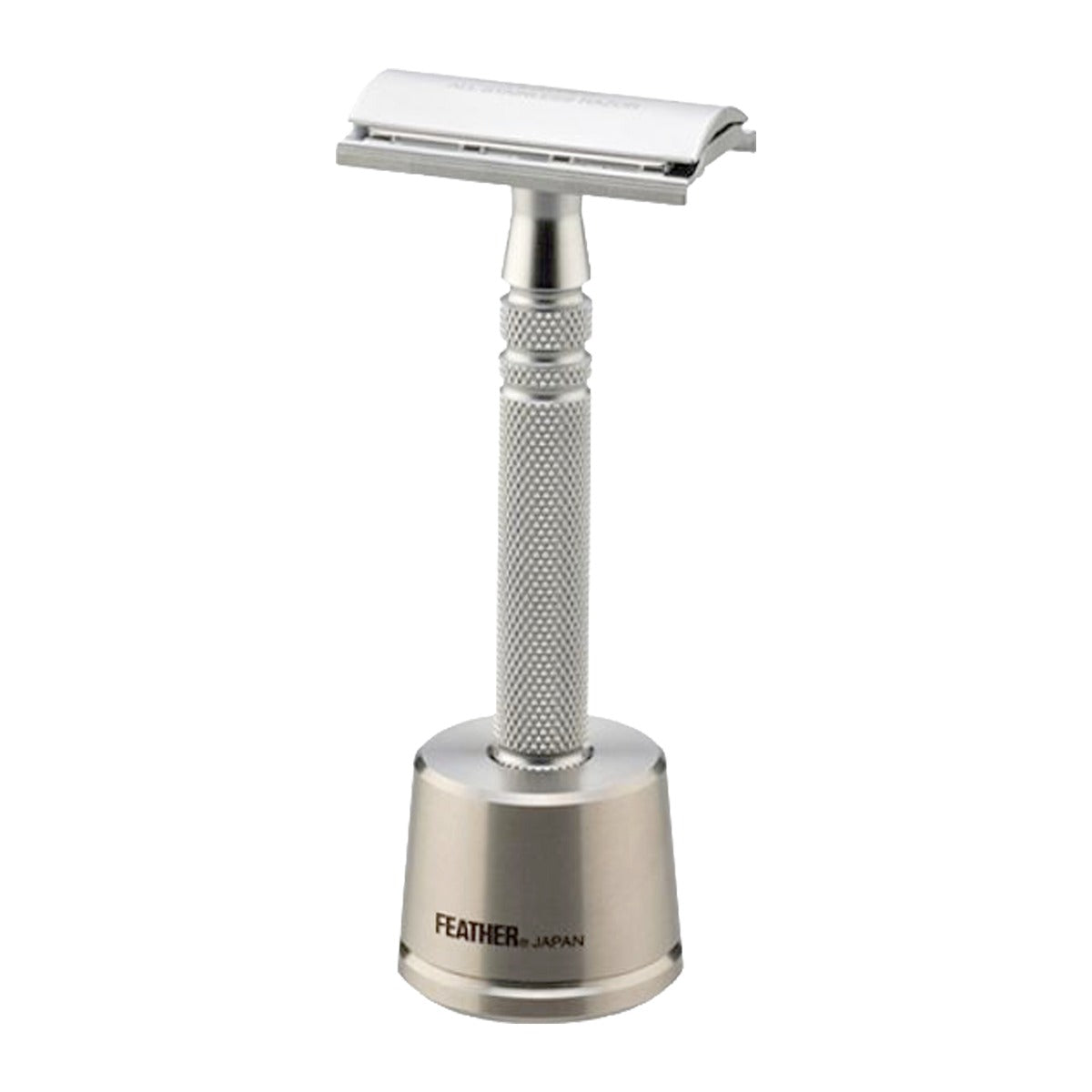 FEATHER Safety Razor Co AS-D2S Stainless Steel Safety Razor & Stand Razors & Razor Blades