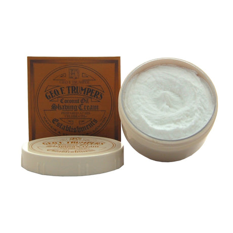 Geo. F. Trumper Coconut Oil Shaving Cream Bowl, 200g Shaving Cream
