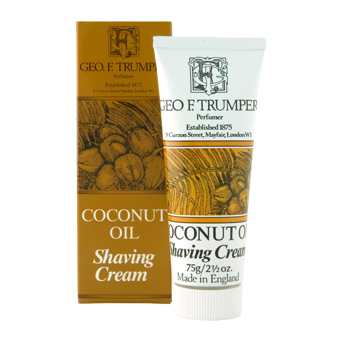 Geo. F. Trumper Coconut Oil Shaving Cream Tube, 75g Shaving Cream