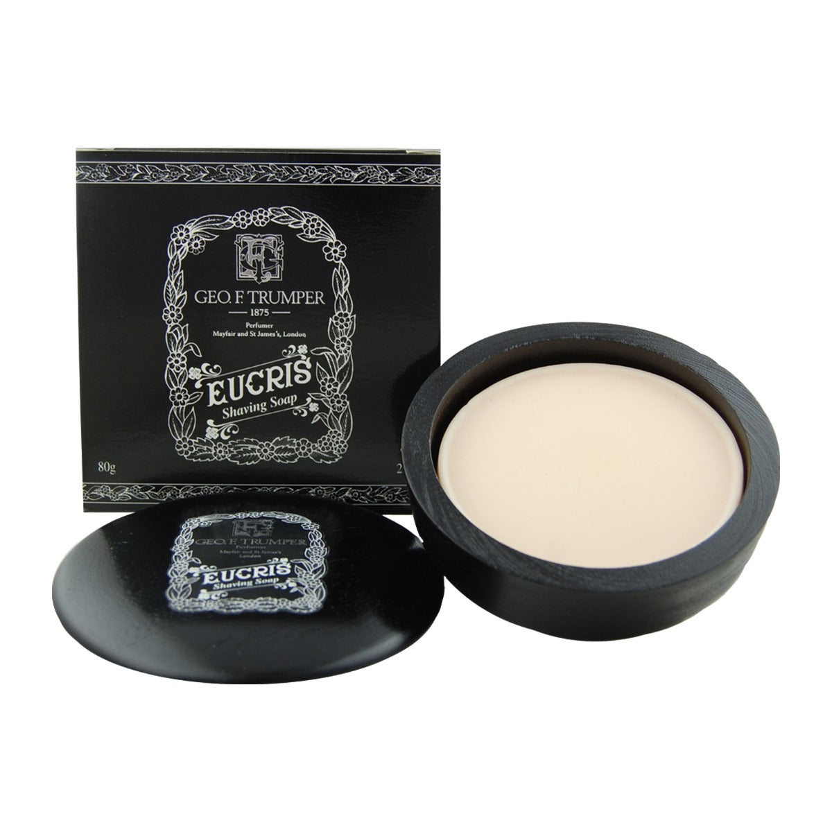 Geo. F. Trumper Eucris Shaving Soap in Bowl, 80g Shaving Cream