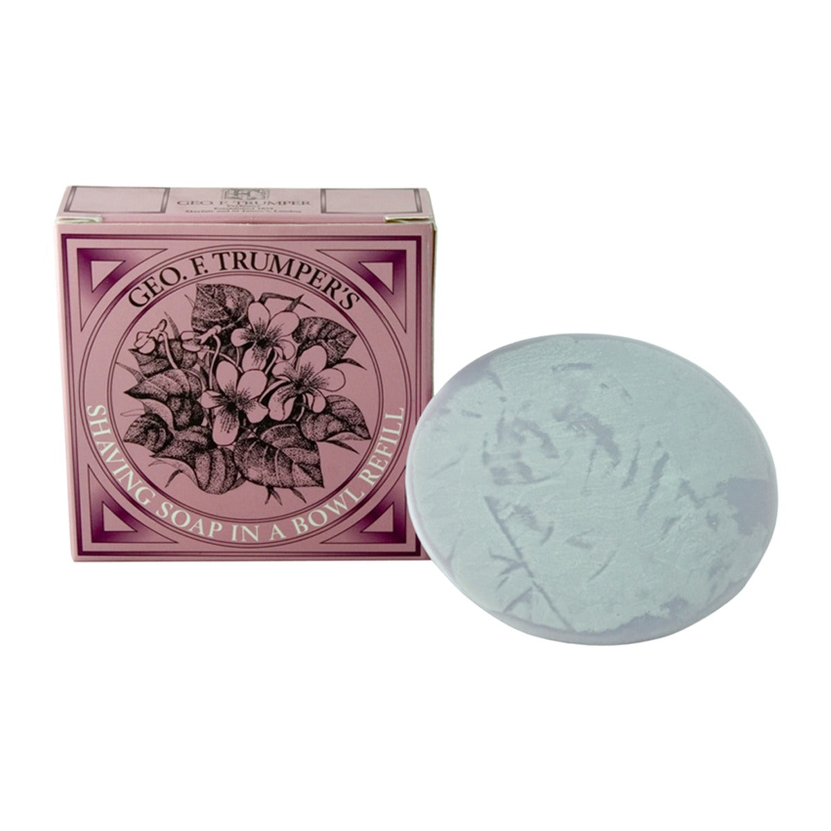 Geo. F. Trumper Violet Shaving Soap Refill, 80g Shaving Cream