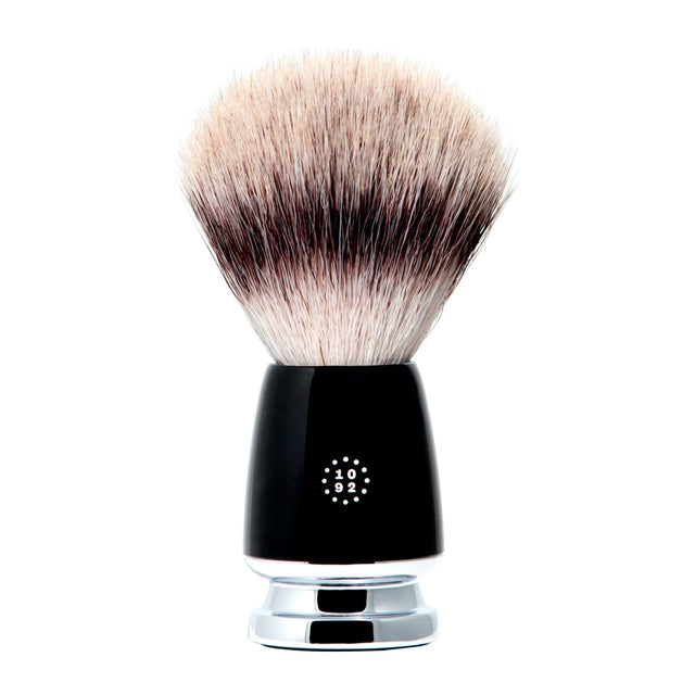 One Thousand & Ninety Two Synthetic Shave Brush: Black Shaving Brushes