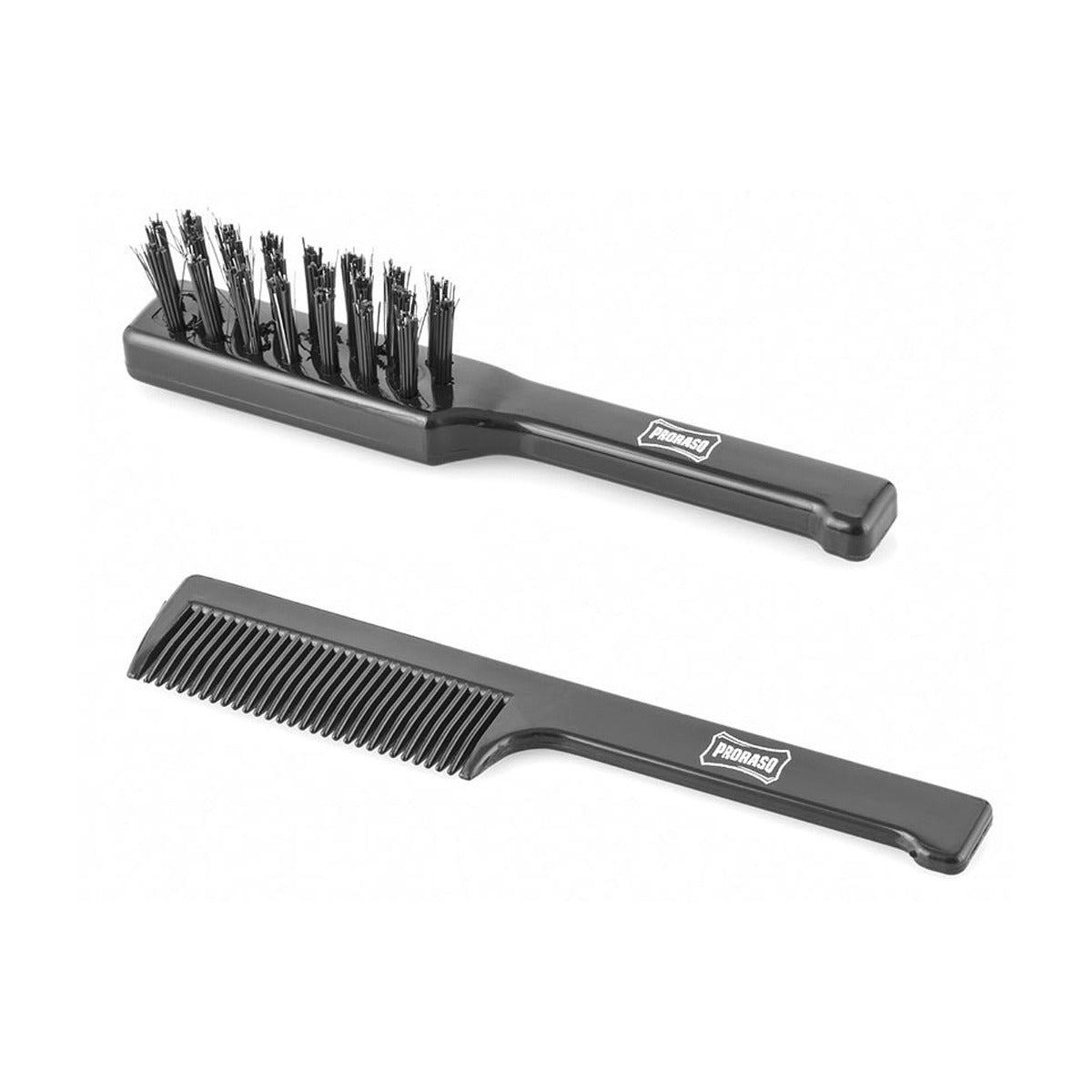 Proraso Moustache Brush and Comb Set Combs & Brushes