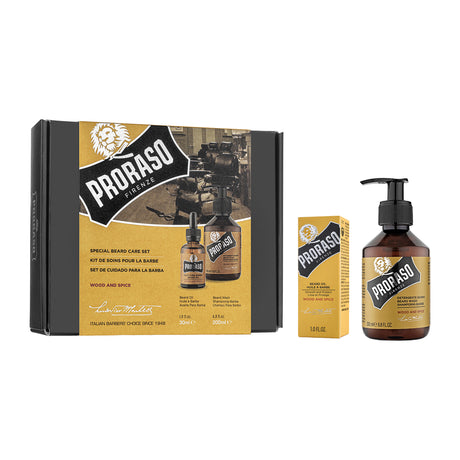 Proraso Beard Duo: Wood and Spice Hair Care Kits