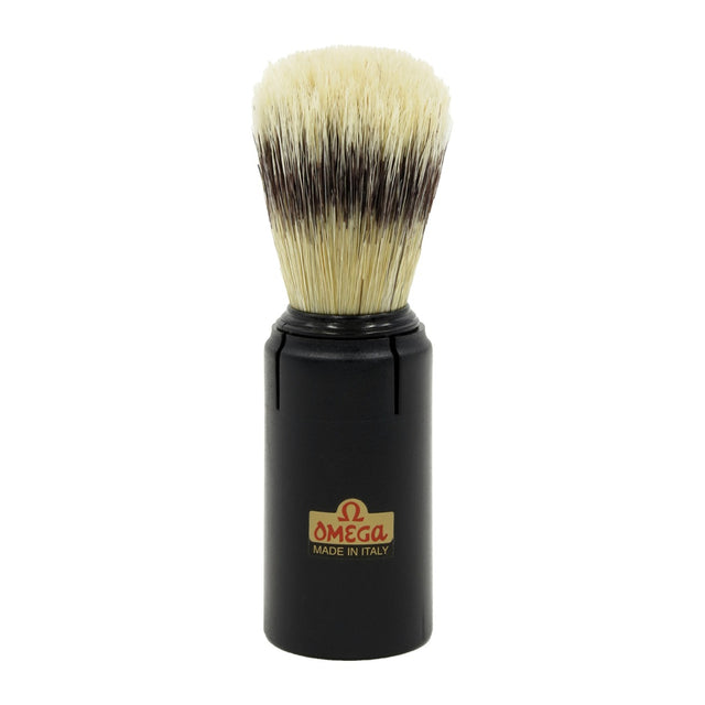 Omega Pure Bristle Shaving Brush: Travel Shaving Brushes