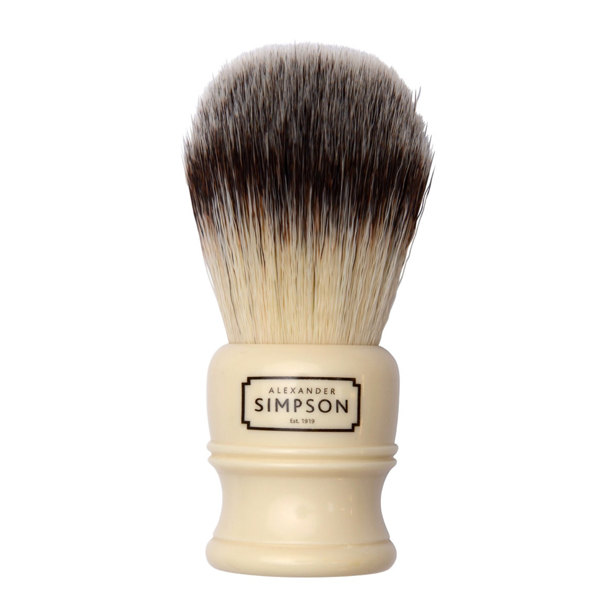 Simpsons Trafalgar T1 Synthetic Shaving Brush Faux Ivory Shaving Brushes