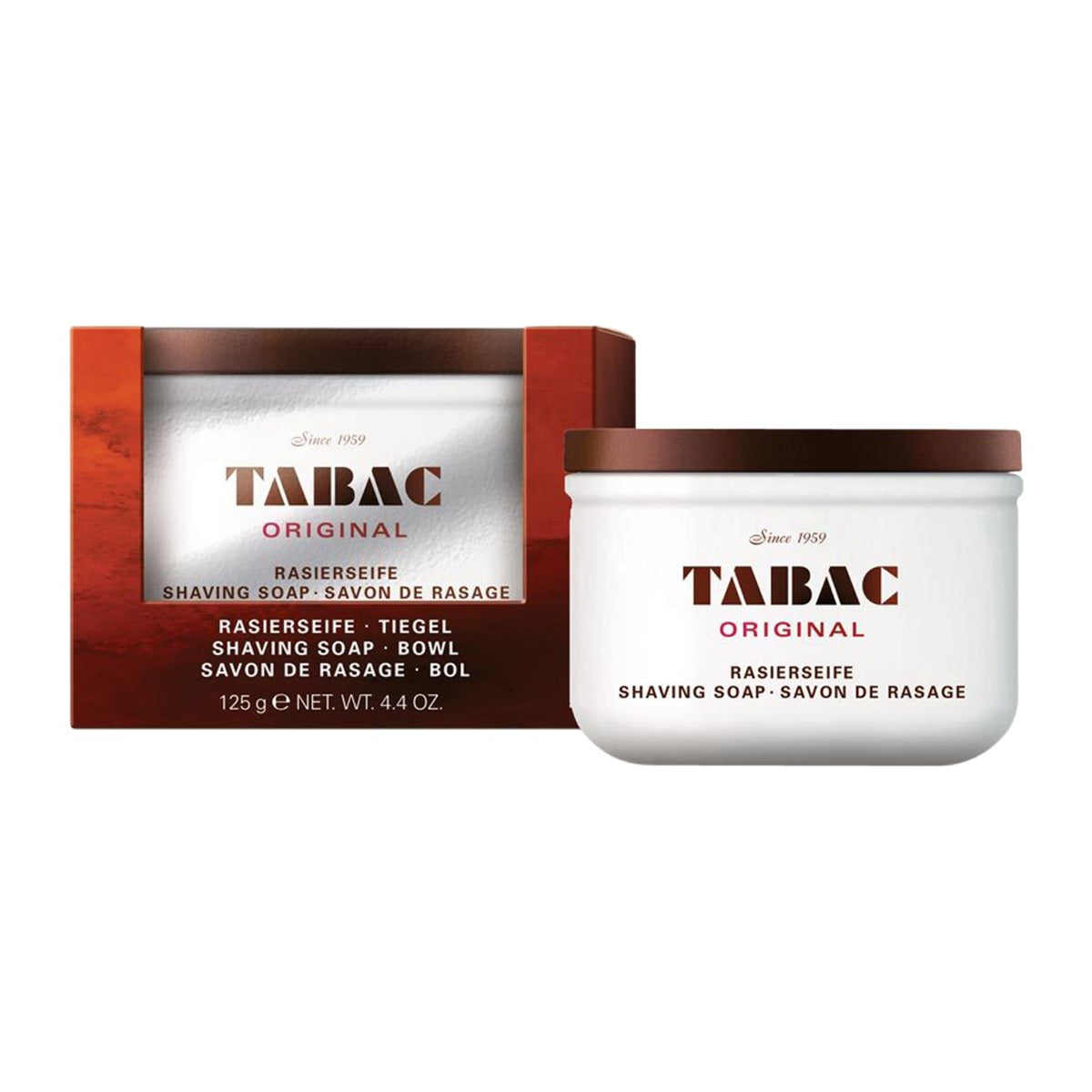 Tabac Original Shaving Soap with Bowl, 125g Shaving Cream