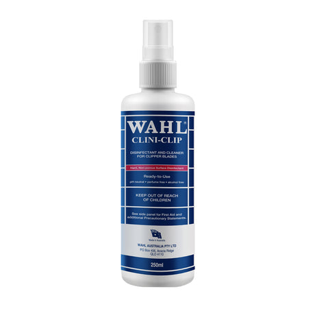 Wahl Clini-Clip Disinfectant and Cleaner, 250ml Hair Clipper & Trimmer Accessories