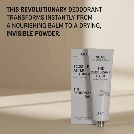AKT Natural Deodorant Balm After Thunder, 50ml Deodorant