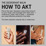 AKT Natural Deodorant Balm After Thunder, 50ml Deodorant