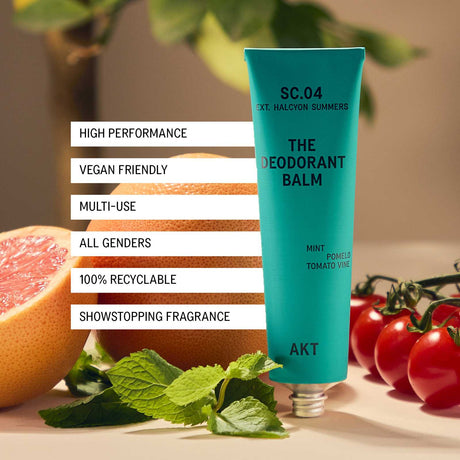 AKT Natural Deodorant Balm Halcyon Summers, 50ml Deodorant
