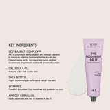 AKT Natural Deodorant Balm Columbia Road, 50ml Deodorant