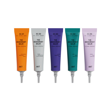 AKT Natural Deodorant Balm The Discovery Set, 5 x 5ml Deodorant