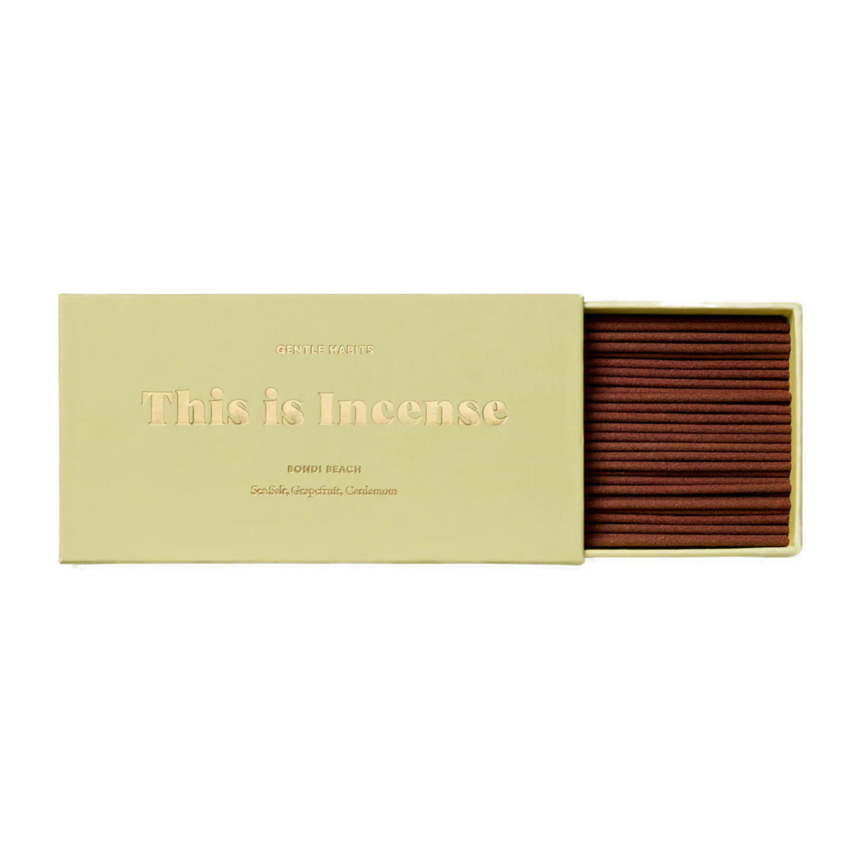 Gentle Habits This is Incense Bondi Beach, 60pcs