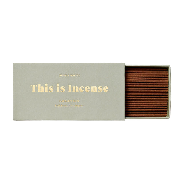 Gentle Habits This is Incense Margaret River, 60pcs Incense