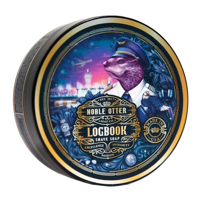 Noble Otter Logbook Shaving Soap, 118ml Shaving Cream