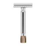 Merkur 500 Progress Safety Razor Antique Brass Razors & Razor Blades