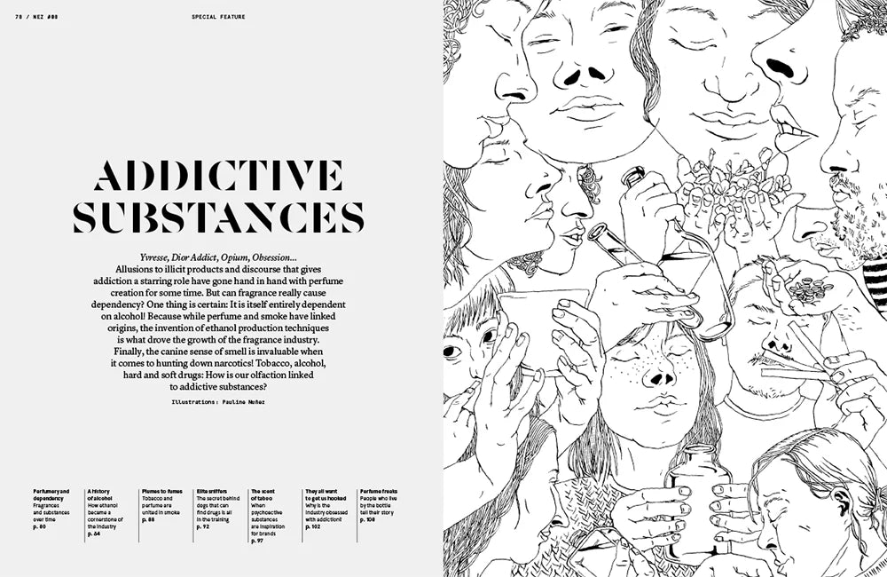 Addictive Substances – NEZ: The Olfactory Magazine (Issue 08)
