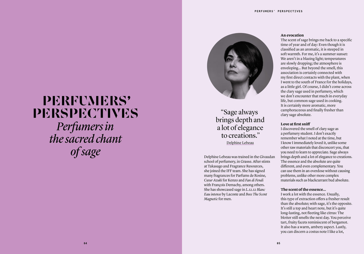 Clary Sage in Perfumery - The Naturals Notebook by NEZ + LMR