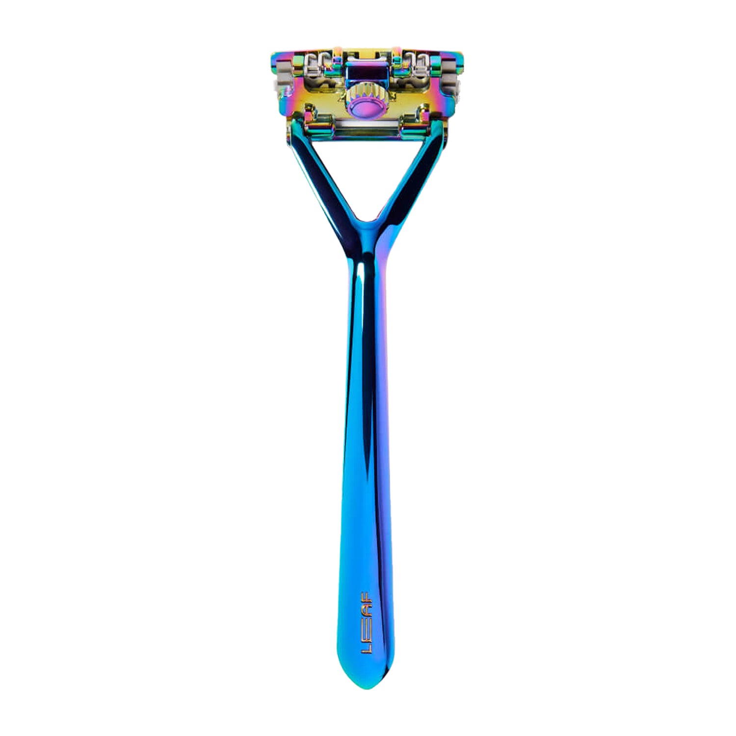 The Leaf Razor Three-Blade Pivoting-Head Razor – NOAH