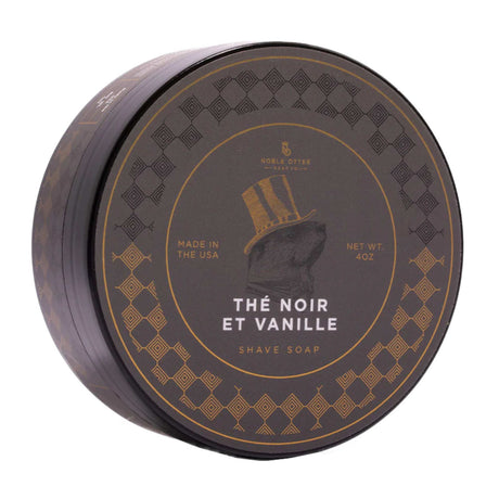 Noble Otter The Noir et Vanille Shaving Soap, 118ml Shaving Cream