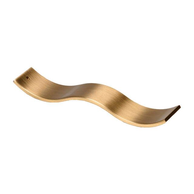 Gentle Habits Brass Wave Incense Holder Incense