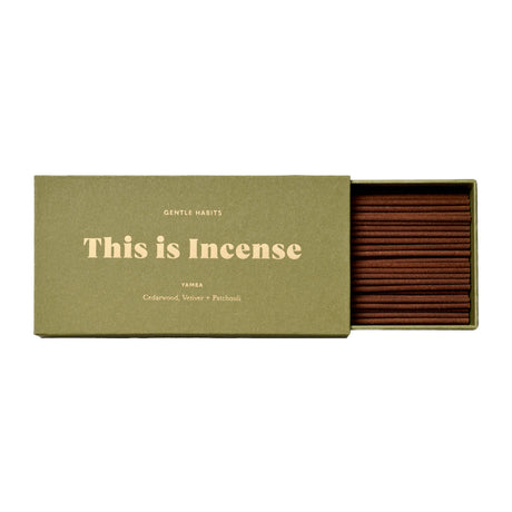 Gentle Habits This is Incense Yamba, 60pcs Incense