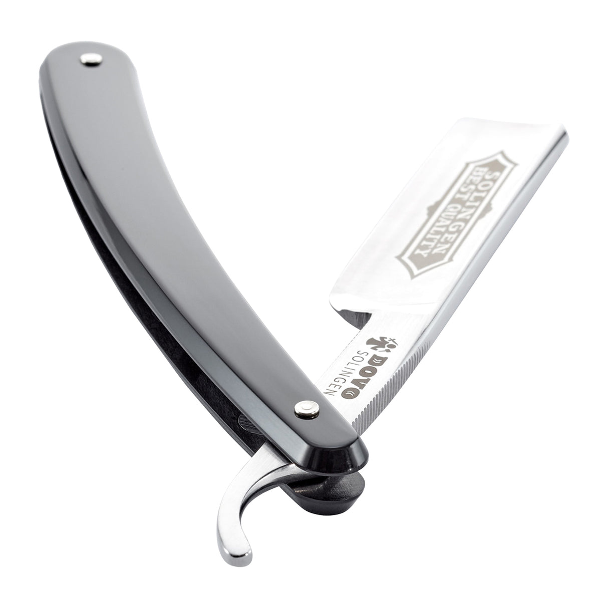 DOVO Solingen Straight Razor: Best Quality Black 5/8" Carbon