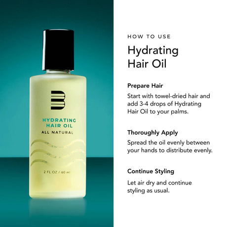 BLUMAAN Hydrating Hair Oil, 60ml Hair Styling Products