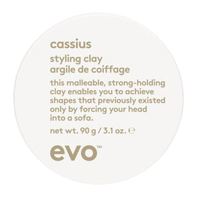 evo Cassius Styling Clay, 90g Hair Styling Products