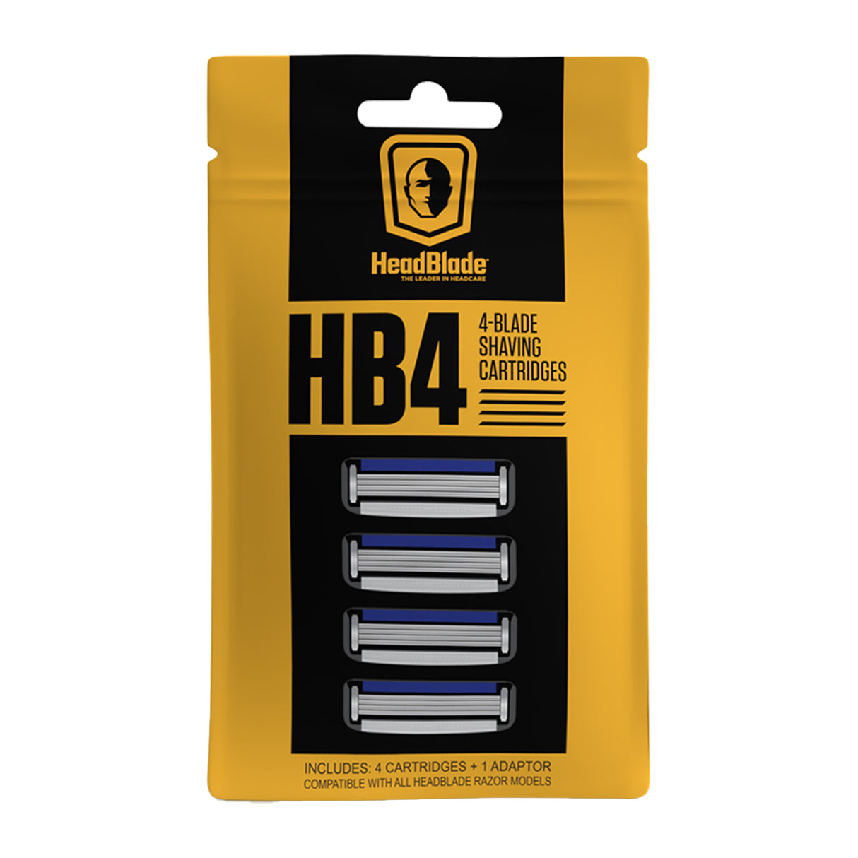 HeadBlade HB4 Refill Blades (4)